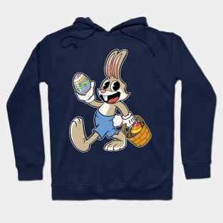 Vintage Cartoon Easter Bunny Hoodie